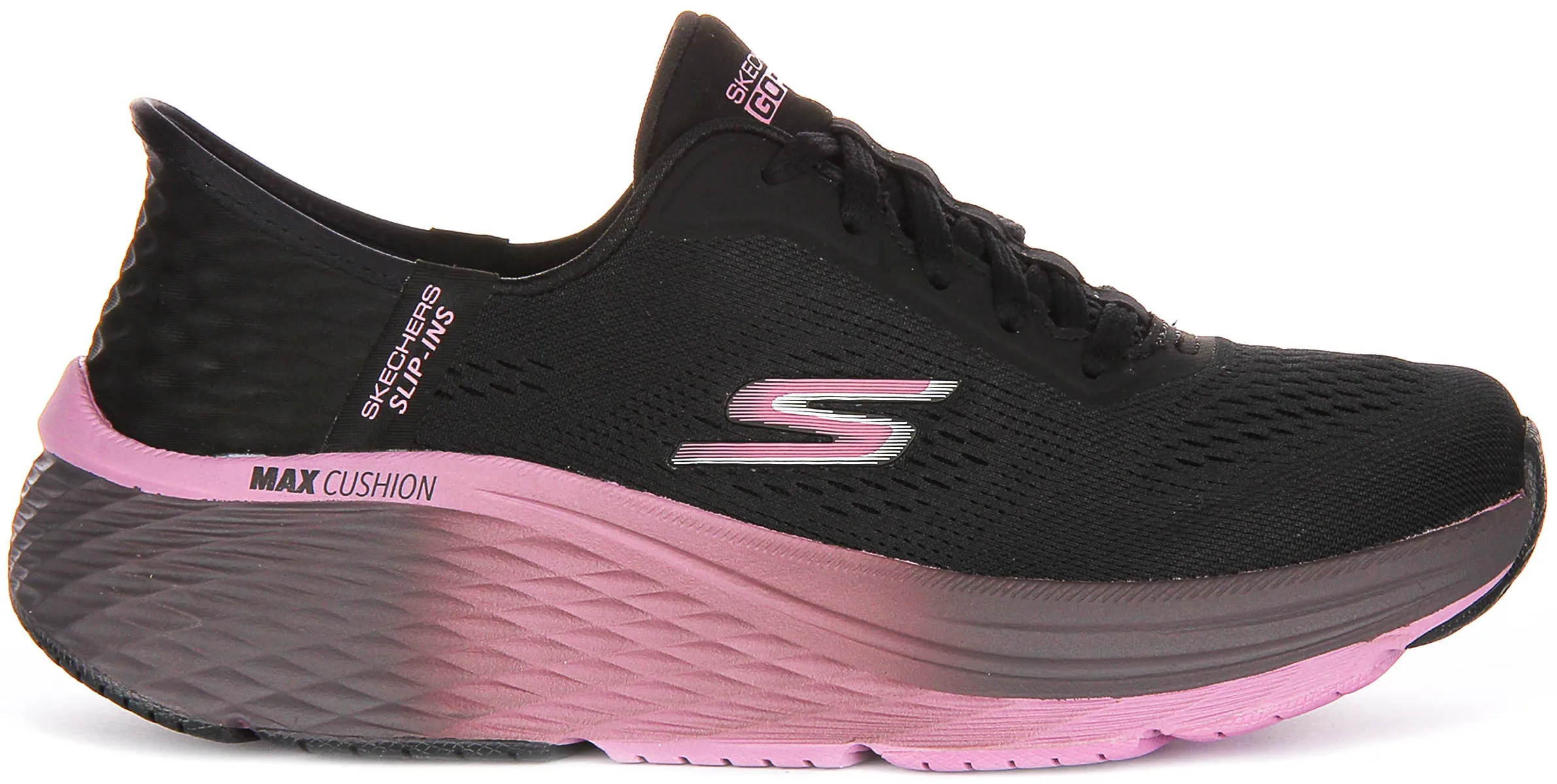 Skechers Elite 2 Solace In Black Purple For Women