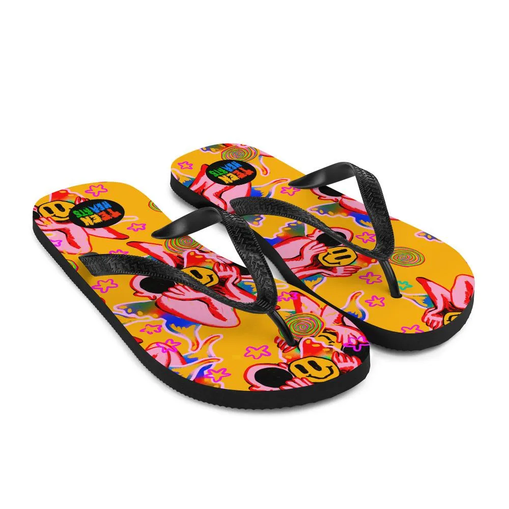 Smiley Flip-Flops