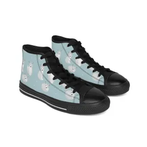 Snowy Arctic Fox Women's Classic Sneakers