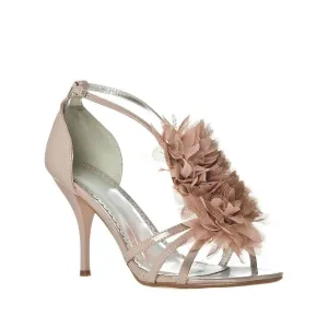 TAM High Heel Strappy Sandal With A Flower