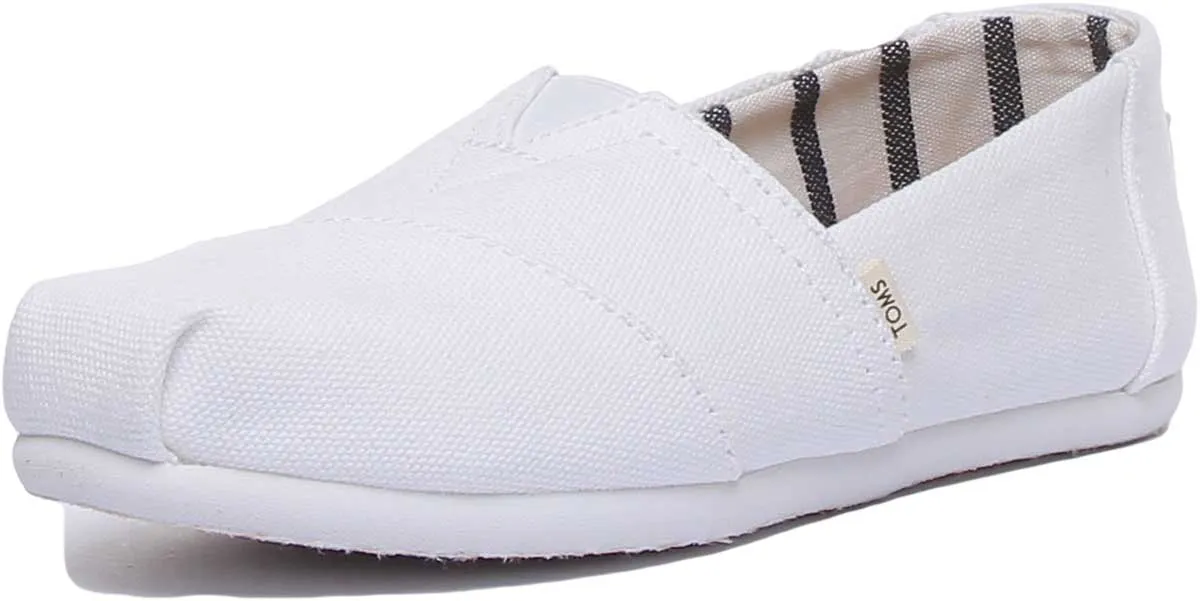 Toms Classic Canvas In White