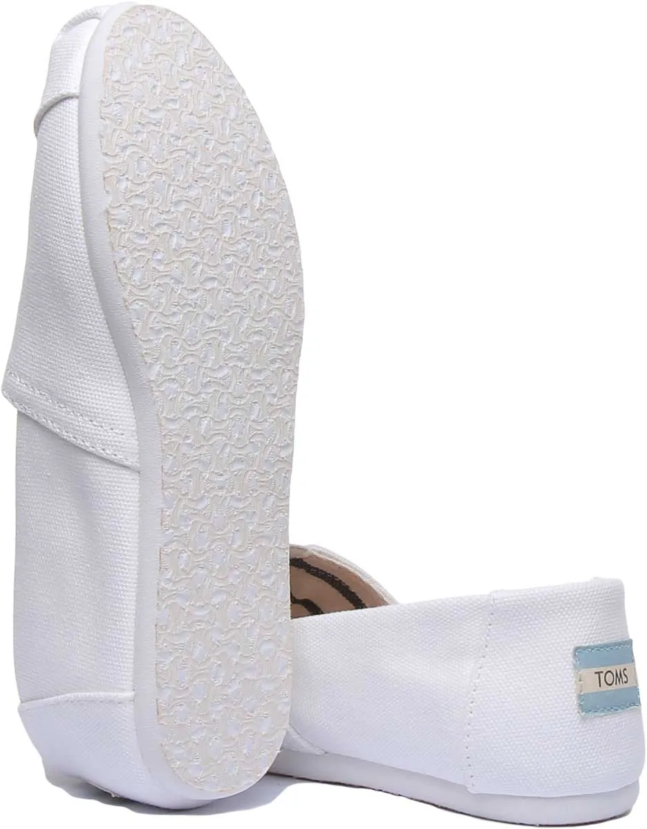 Toms Classic Canvas In White