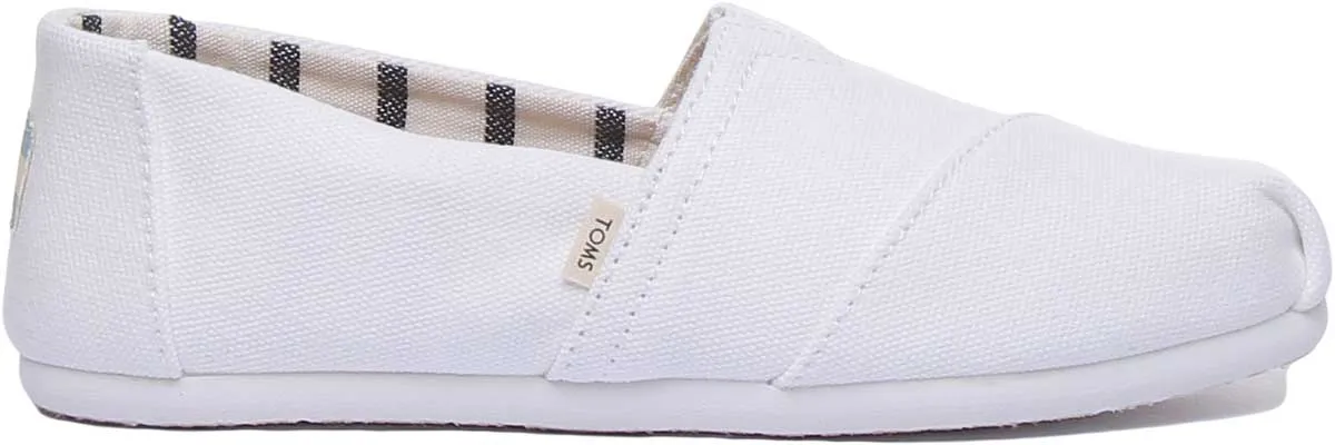 Toms Classic Canvas In White