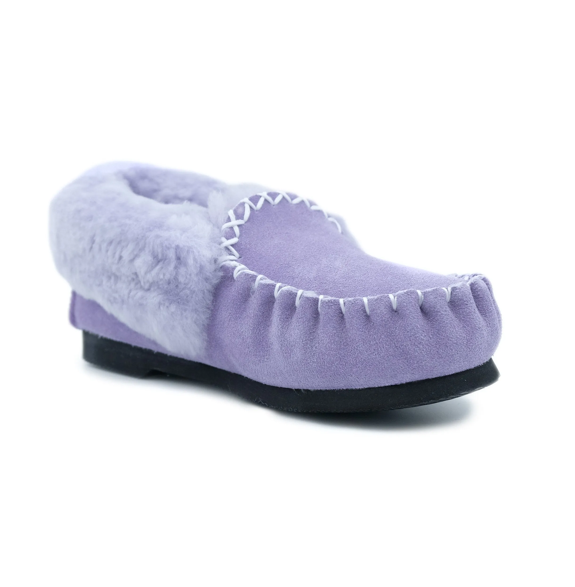 Traditional Sheepskin Moccasins - Men’s, Women’s, 100% Australian Sheepskin UGG Slippers