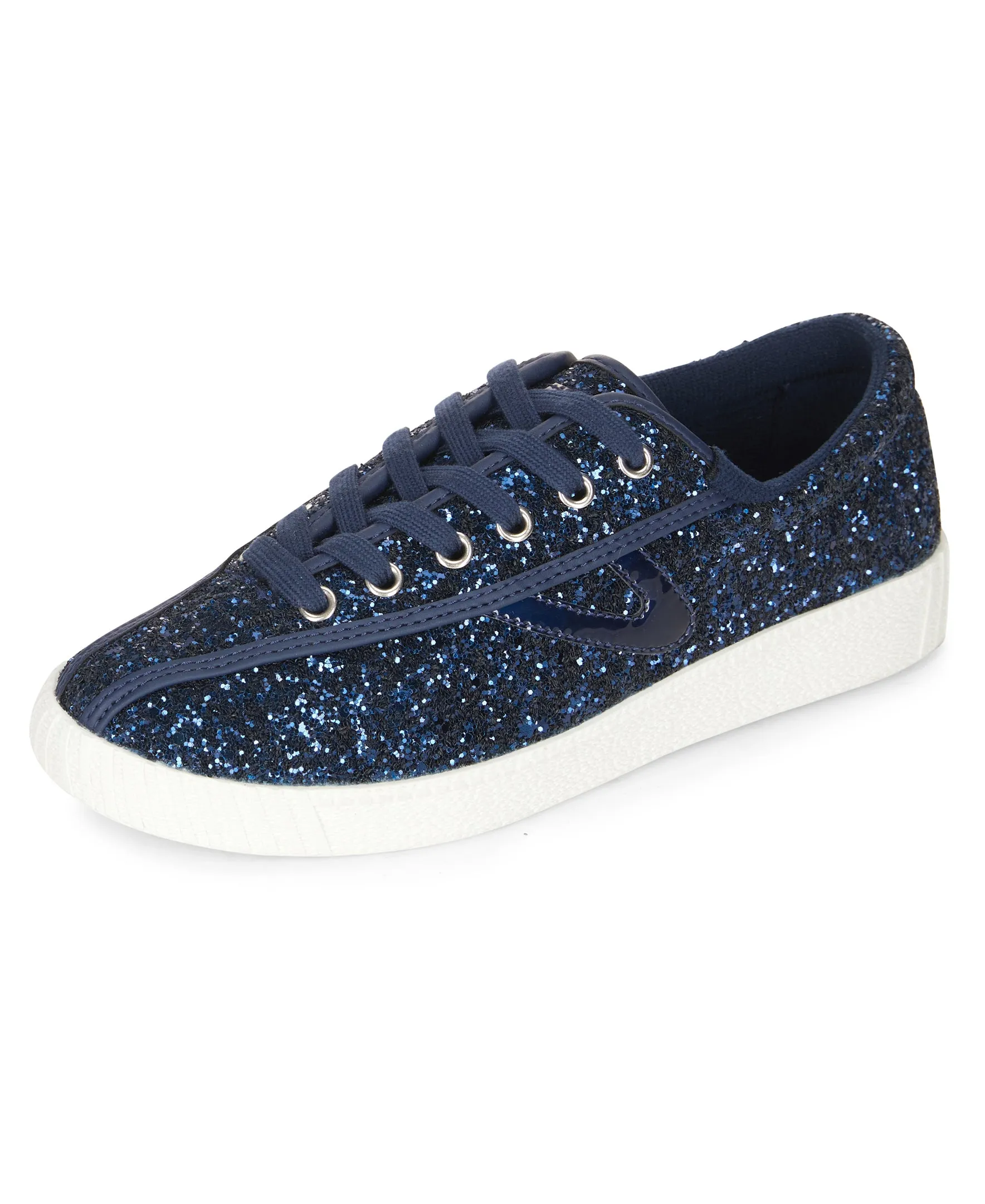 Tretorn Women's Sneakers Nylite Glitter Navy