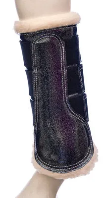 Uniquely English Glitter Dressage Boots, pair