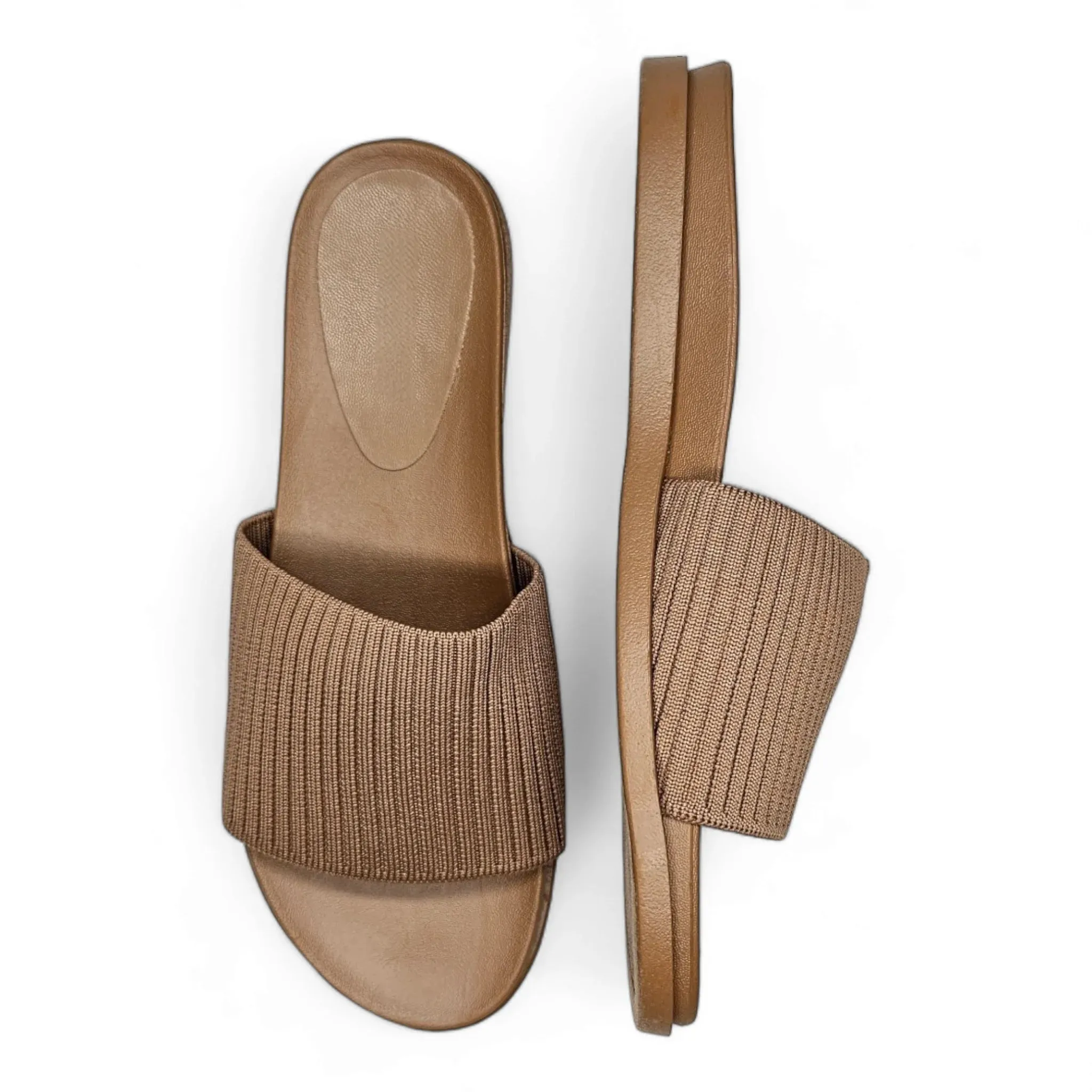 Upper Stretch Mission Band Slip On Sandal