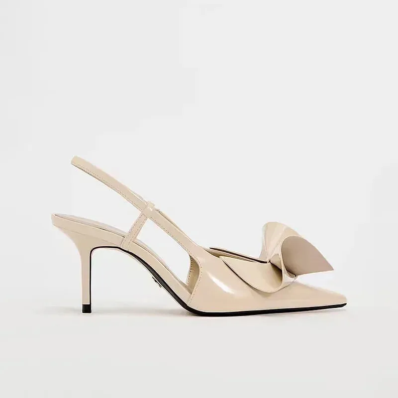 Vada | Elegant Beige Heels