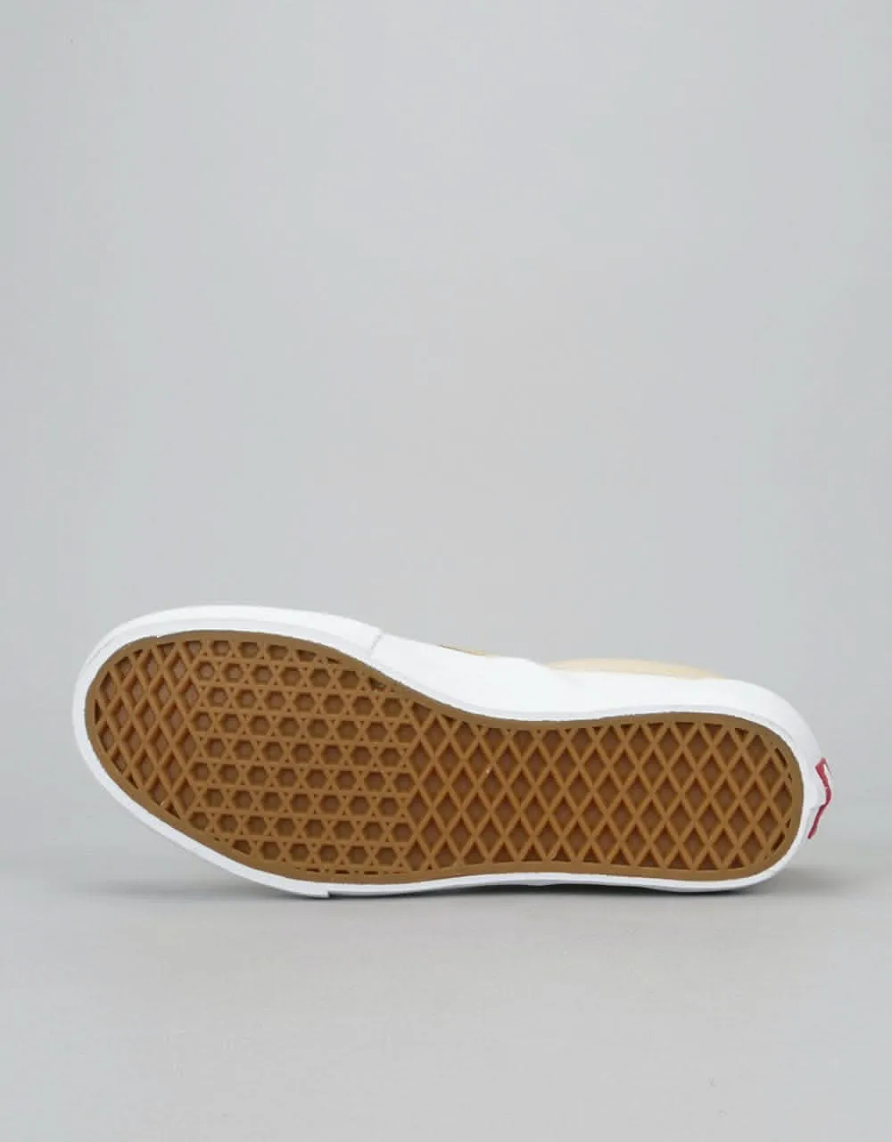 Vans Slip On Pro Skate Shoes - Sand/White