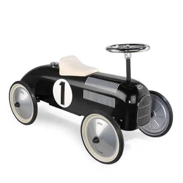 Vilac Classic Ride On Metal Car – Black