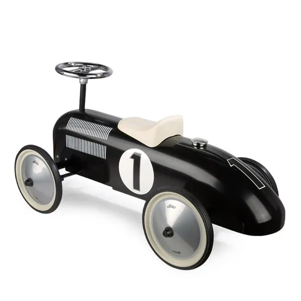 Vilac Classic Ride On Metal Car – Black