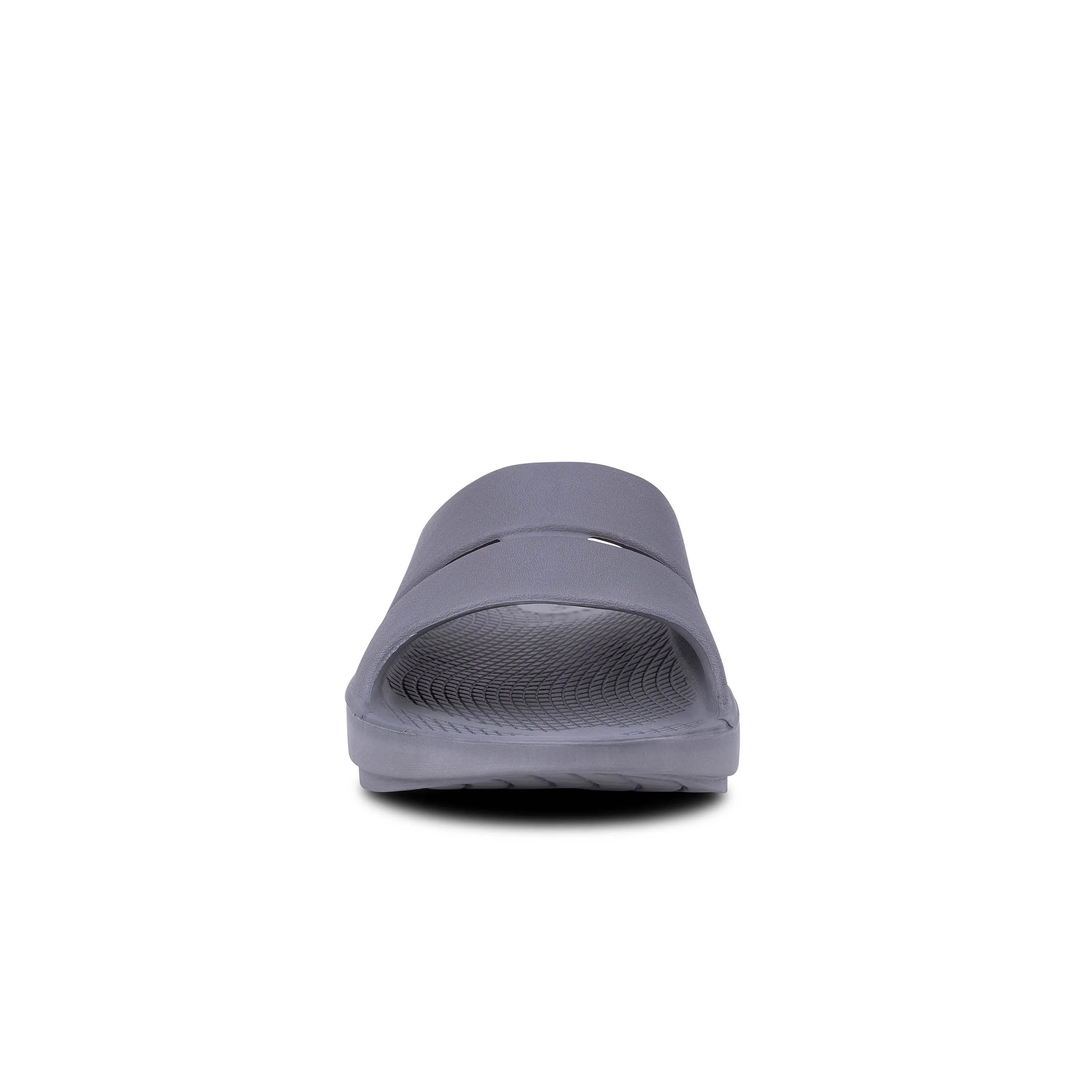 Women's Oofos OOahh Slide Color: Slate