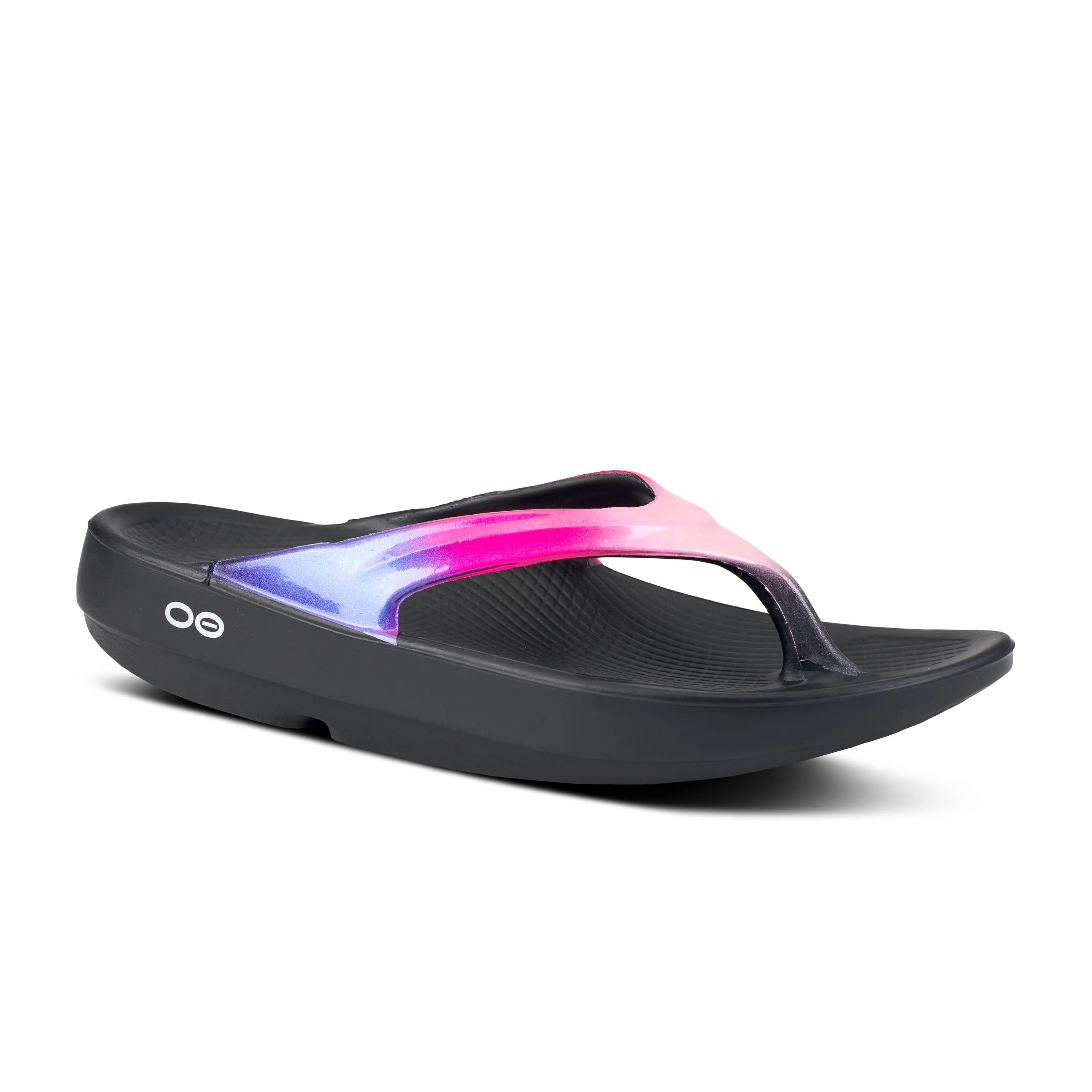 Women's Oofos OOlala Luxe Sandal Color: Evening Tide