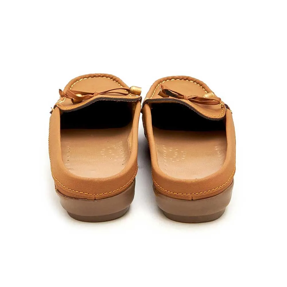 Women's Tassels Style Open Back Moccasin Shoes