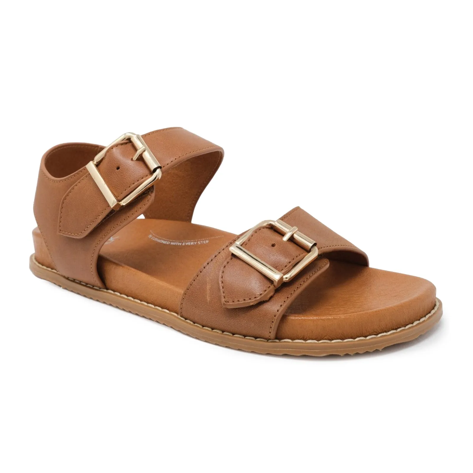 Ziera Hastice Backstrap Sandal (Women) - Tan