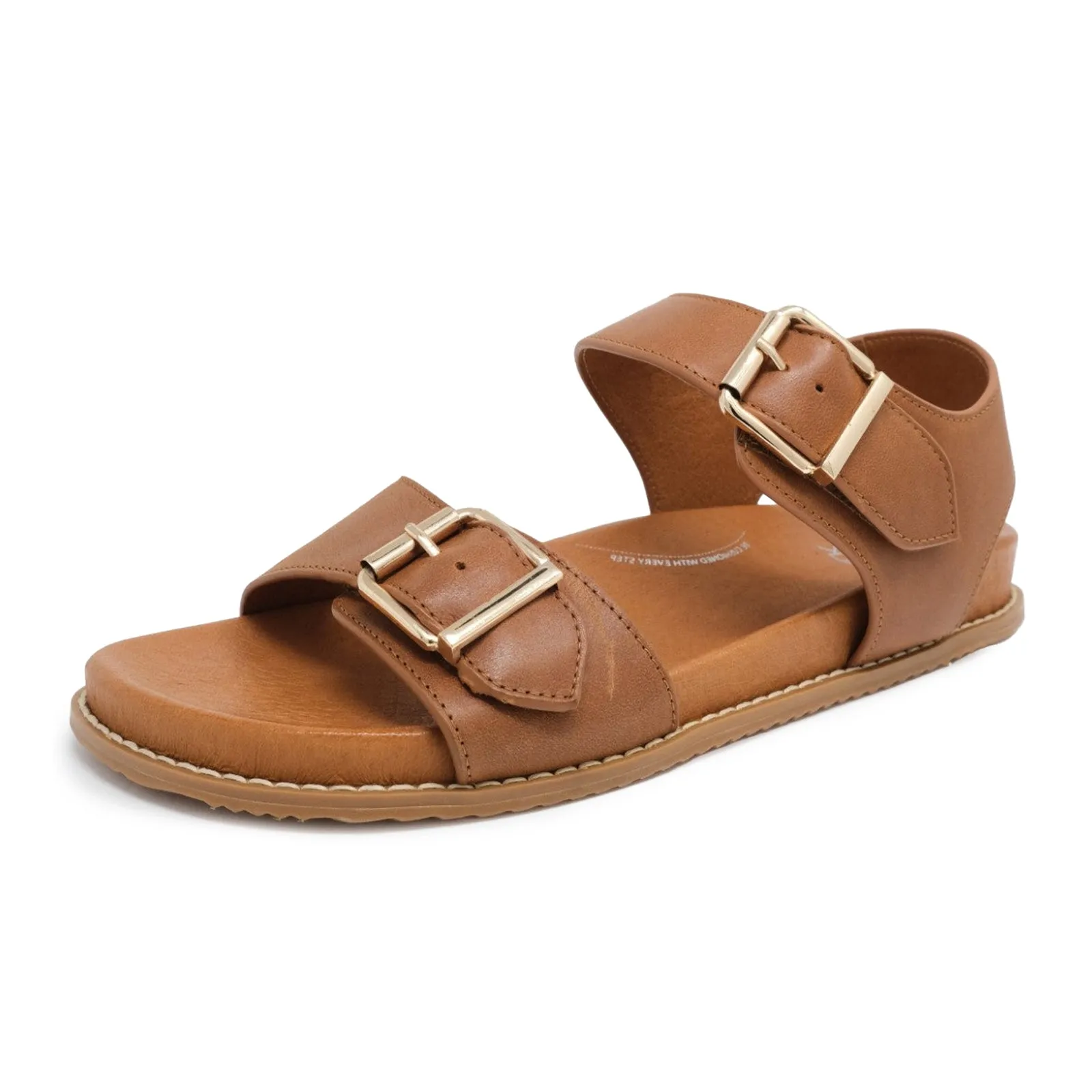 Ziera Hastice Backstrap Sandal (Women) - Tan